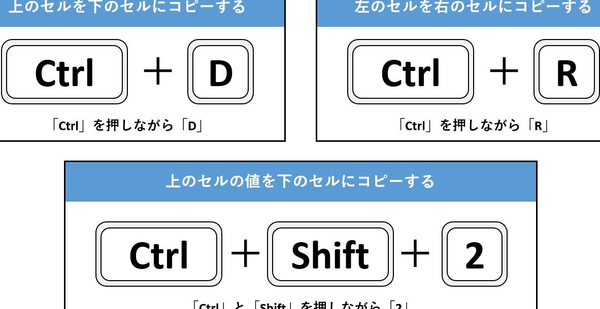 Ctrl D Excelefbc9actrl De382ade383bce381aeexcele381a7e381aee4bdbfe38184e696b9