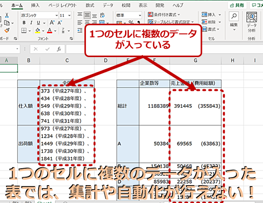 Excel E382bbe383abe58886e589b2efbc9ae8a68be38284e38199e3818fe695b4e79086e38199e3828be696b9e6b395