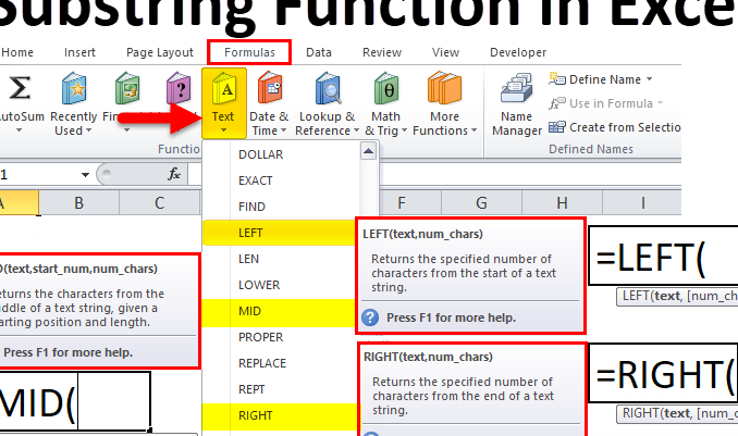 Excel SUBSTRING:ExcelのSUBSTRING関数の使い方 Excel Substringefbc9aexcele381aesubstringe996a2e695b0e381aee4bdbfe38184e696b9