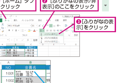 Excelでルビを振る方法：ふりがな機能 - 最高の Excel ガイド