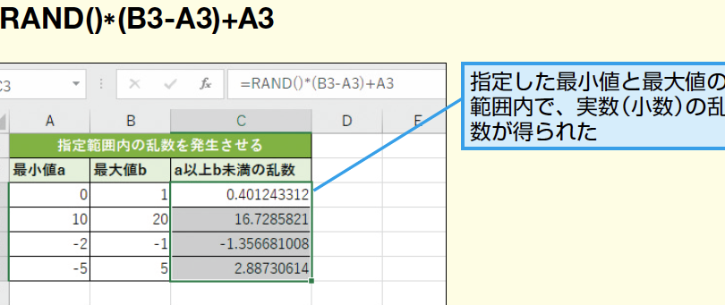 Excele381a7e4b9b1e695b0e38292e7949fe68890efbc81rande996a2e695b0e381a8e5bf9ce794a8e4be8b